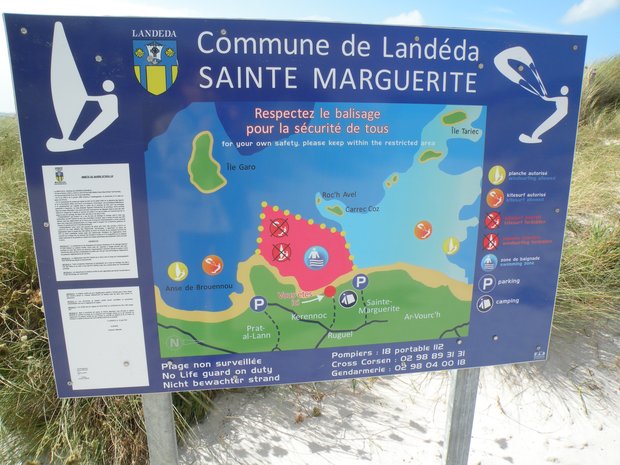  Panneau d'information, Sainte Marguerite